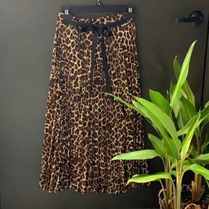 Zara Pleated Midi Skirt